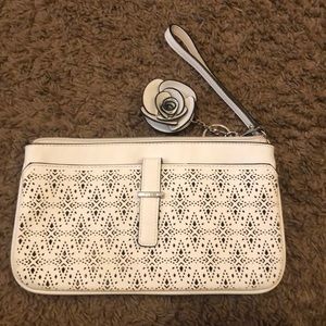 White Wristlet
